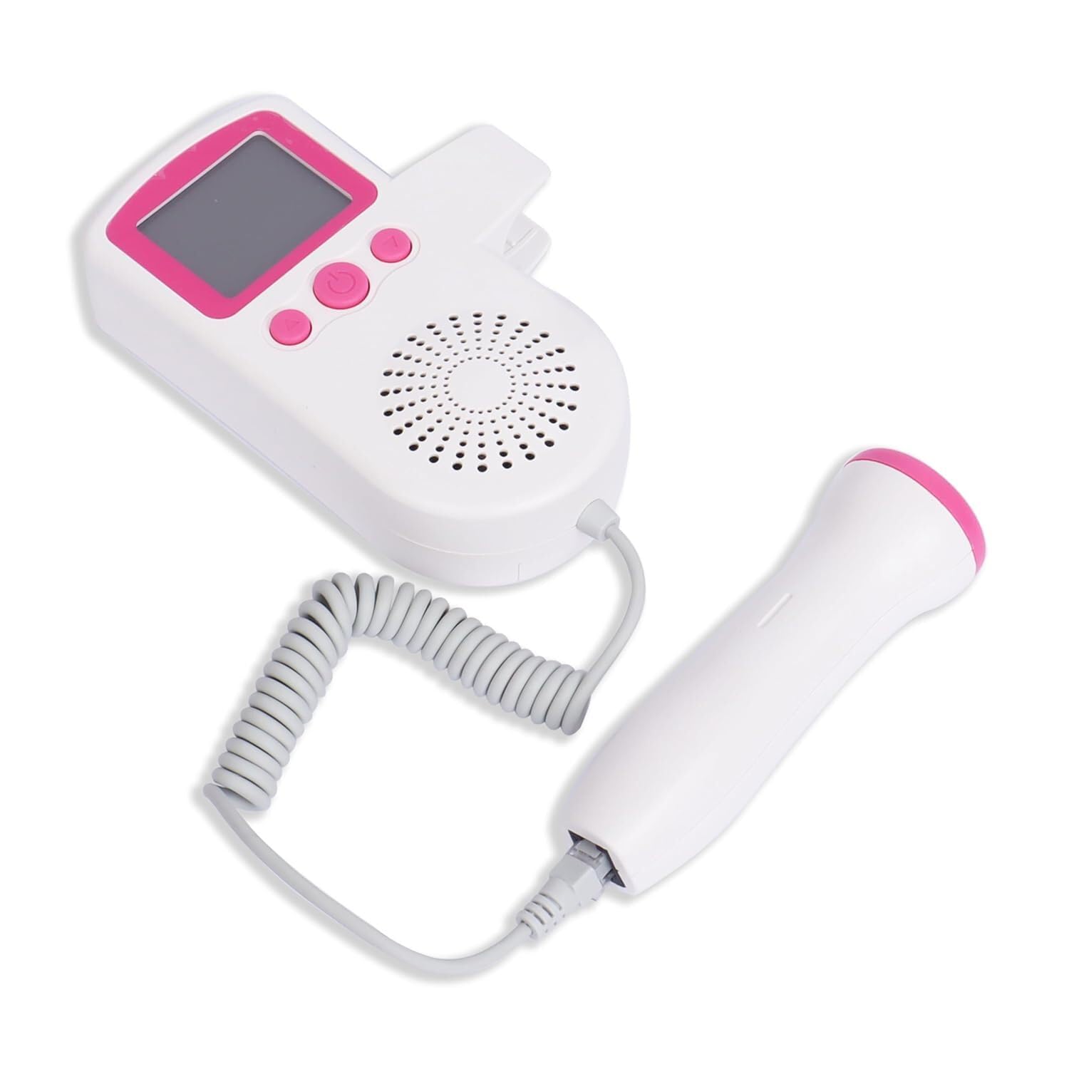 Portable Fetal Doppler Baby Heartbeat Monitor for Pregnancy | LCD Display | Accurate FHR Detection | Built-in Speaker | Compact & Easy to Use Home Pregnancy Device