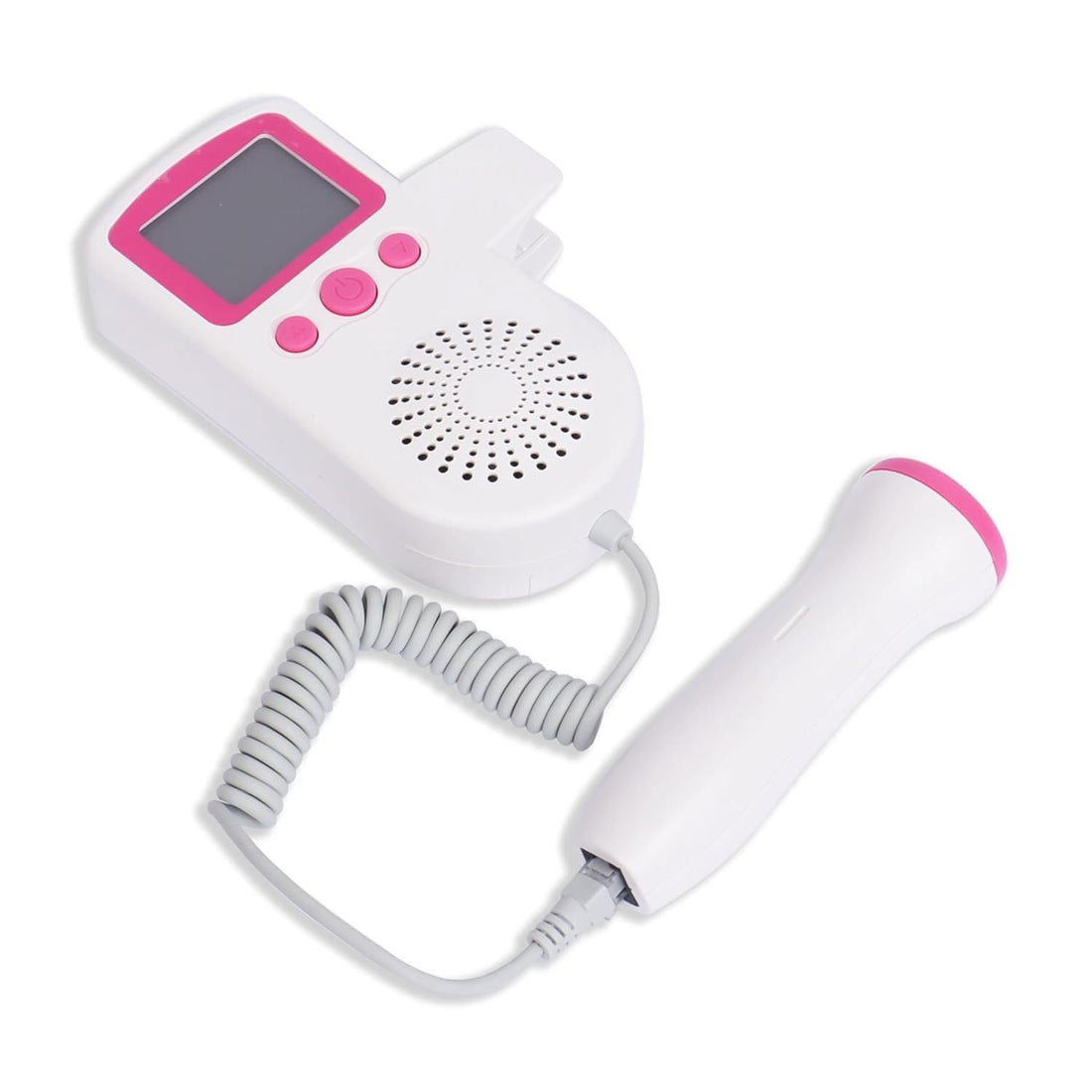 Portable Fetal Doppler Baby Heartbeat Monitor for Pregnancy | LCD Display | Accurate FHR Detection | Built-in Speaker | Compact & Easy to Use Home Pregnancy Device