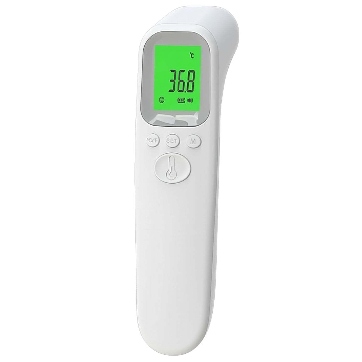 No-Touch Forehead Thermometer for Adults, Infrared Digital Thermometer for Kids, Touchless Baby Thermometer, Accurate Reading with LCD Display for Home Use Family Healthcare