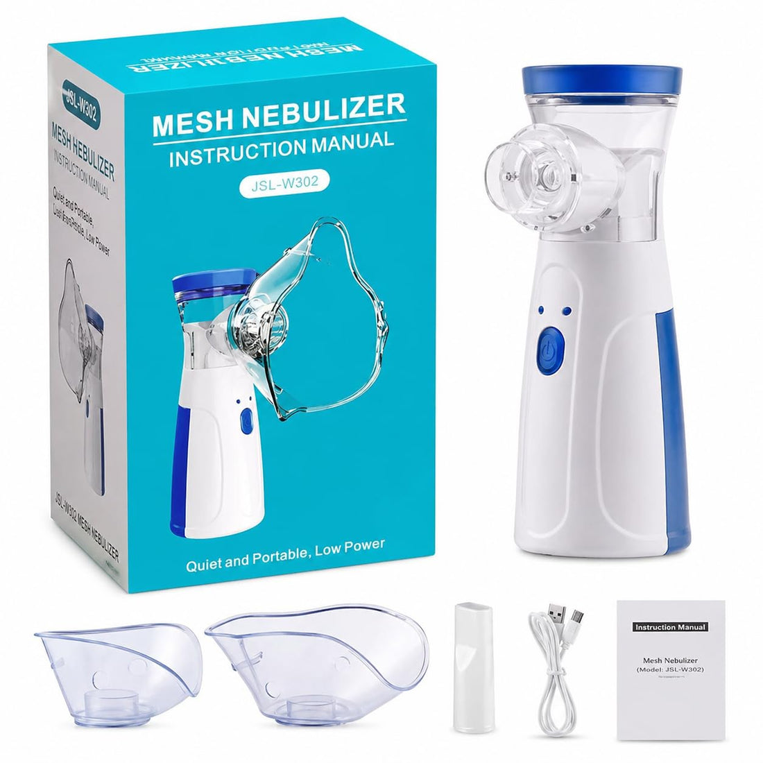 Premium Nebulizer Kit for Adults & Kids – Universal Respiratory Care Solution | Hanscure